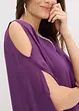 Jurk van chiffon met strass, bonprix