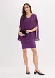 Jurk van chiffon met strass, bonprix