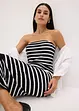 Strapless jurk, bonprix