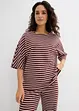 Oversized sweater van katoen, bonprix