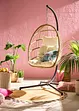 Rond vloerkleed met franjes, bonprix