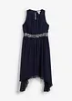 Chiffon jurk met pailletten, bonprix