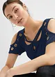Shirt met straps, bonprix