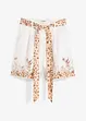 Short van linnen met een bloemenprint, bonprix