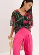Shirt tuniek van mesh, bonprix