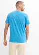 Henley shirt, korte mouw (set van 2), bonprix