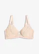 Minimizer bh met beugel en 2-kleurig lurex kant, bonprix