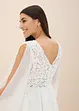 Trouwjurk van chiffon met kant, bonprix