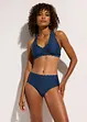 Halter bikini met gerecycled polyamide (2-dlg. set), bonprix