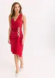 Jersey jurk met strassapplicatie, bonprix