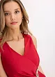 Jersey jurk met strassapplicatie, bonprix