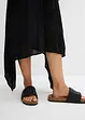 Lange kaftan jurk van crêpe, bonprix