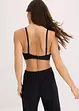Bralette zonder beugels met gevulde cups en biologisch katoen (set van 2), bonprix