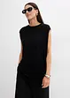 Ballonvormige gebreide top van fijne viscose, bonprix
