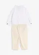 Body overhemd en chino (2-dlg. set) van puur katoen, bonprix