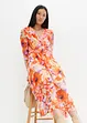 Chiffon jurk met volants, bonprix