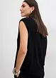 Ballonvormige gebreide top van fijne viscose, bonprix