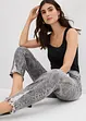 Mom jeans met destroyed effecten, high waist, bonprix