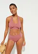 Halter bikini met gerecycled polyamide (2-dlg. set), bonprix