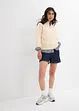 Jeans short high waist, low stretch, bonprix