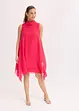 Chiffon jurk met sjaalkraag, bonprix