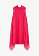 Chiffon jurk met sjaalkraag, bonprix