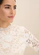 Longsleeve van kant, bonprix