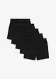 Boxershort met zacht katoen (set van 5), bonprix