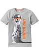 Jongens T-shirt van biologisch katoen met een coole print, bonprix