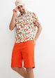 Instap bermuda van linnenmix, regular fit, bonprix