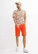 Instap bermuda van linnenmix, regular fit, bonprix