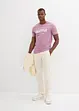 T-shirt (set van 2) van puur katoen, bonprix
