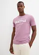 T-shirt (set van 2) van puur katoen, bonprix