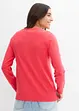 Gebreid vest met ronde hals, bonprix