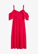 Jurk met volants van gestructureerde viscose, bonprix