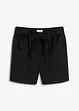 Twill short met ceintuur, bonprix