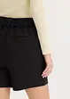 Twill short met ceintuur, bonprix