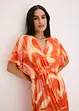 Maxi jurk met batikprint in een zachte viscosemix, bonprix