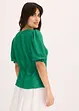 Shirt met broderie anglaise en volants, bonprix