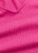 Shirt van gestructureerde crêpe, bonprix