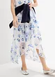 Chiffon jurk van gestructureerde crinkle, bonprix