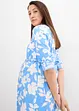 2-in-1 zwangerschapsjurk van vloeiende viscose, bonprix