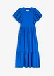 Jersey jurk met broderie anglaise van een zachte viscosemix, bonprix