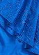 Jersey jurk met broderie anglaise van een zachte viscosemix, bonprix