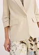 Casual blazer van viscose met 3/4 mouwen, bonprix