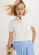 Katoenen shirt met ruches, bonprix