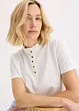 Katoenen shirt met ruches, bonprix