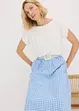 Viscose shirt met kant, bonprix