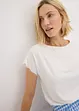 Viscose shirt met kant, bonprix