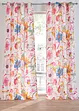 Gordijn van gerecycled polyester met bloemmotief (1 stuk), bonprix